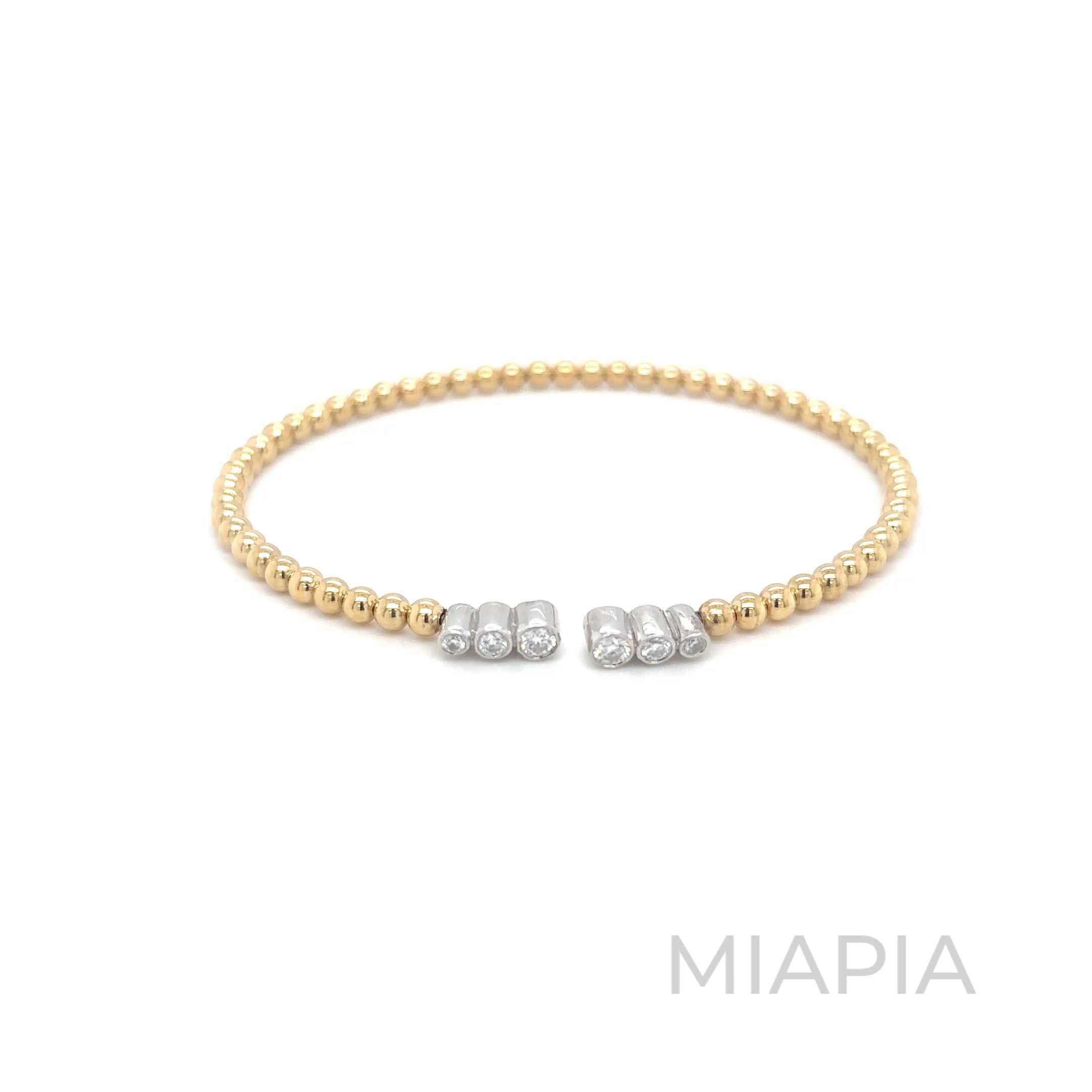 Sparkle Bead Snap & Swirl Bracelet