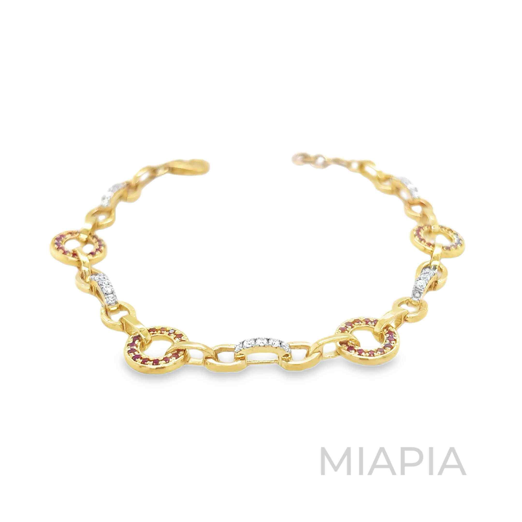 Vibrant Links Bracelet