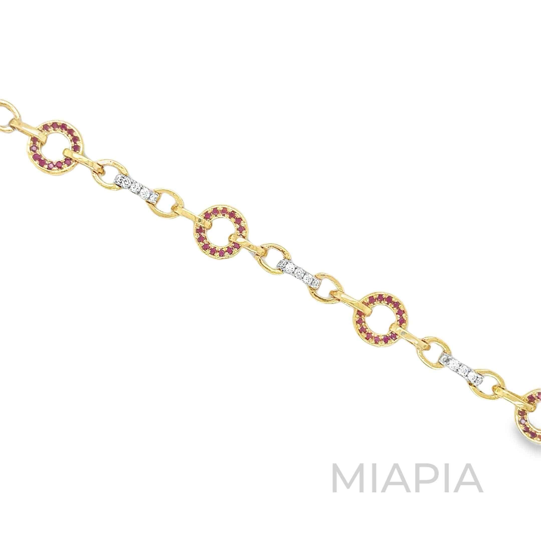 Vibrant Links Bracelet