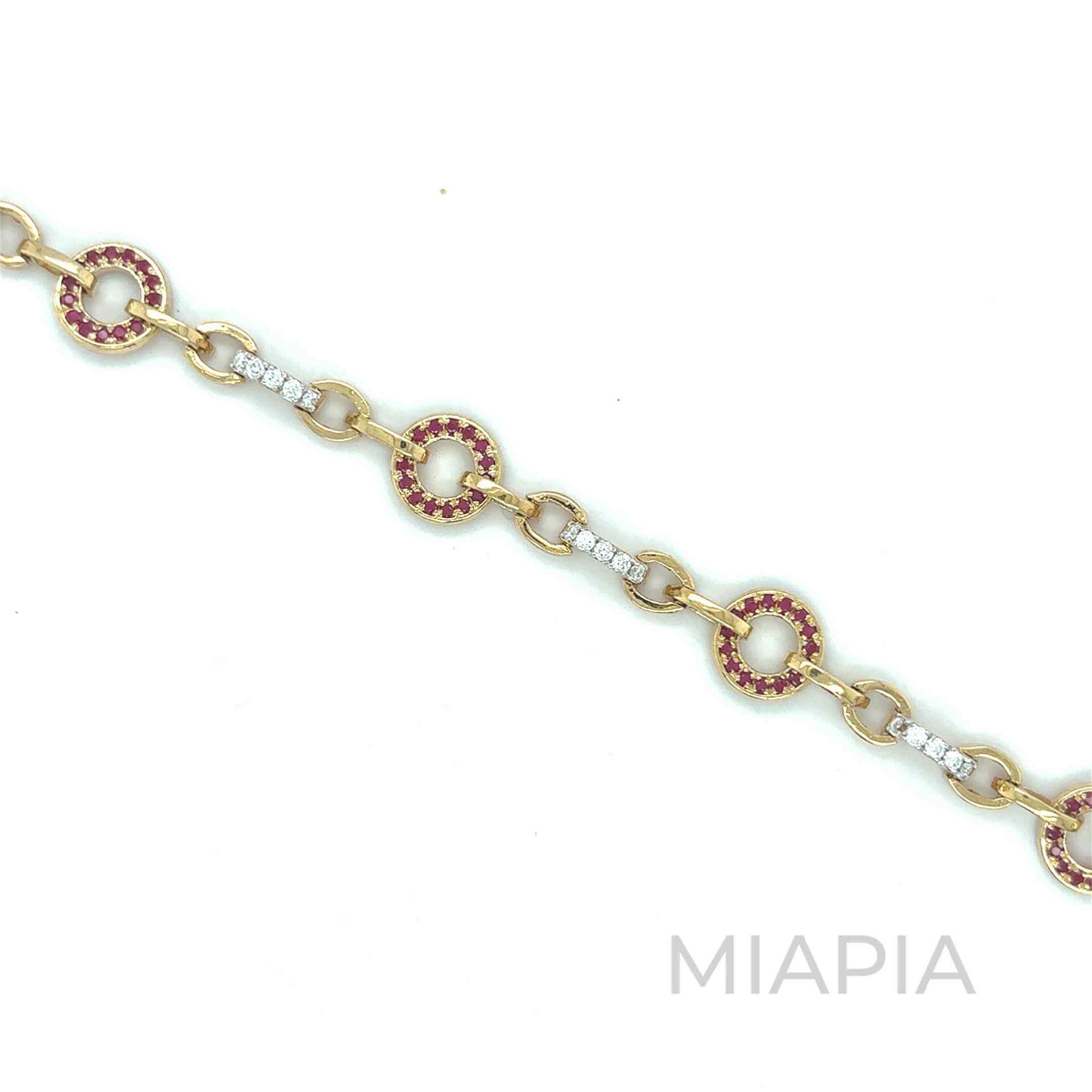 Vibrant Links Bracelet