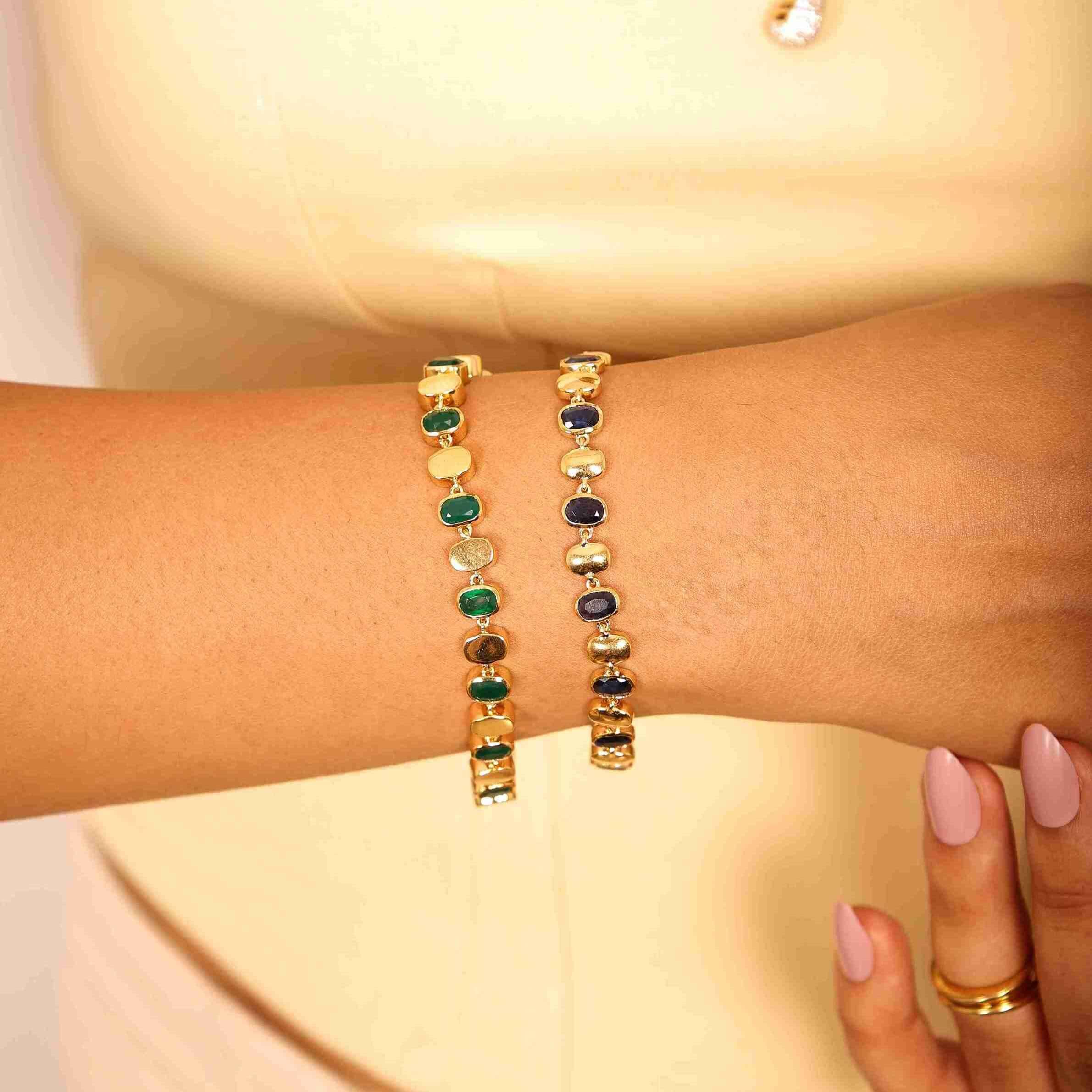 Emerald Allure Bracelet