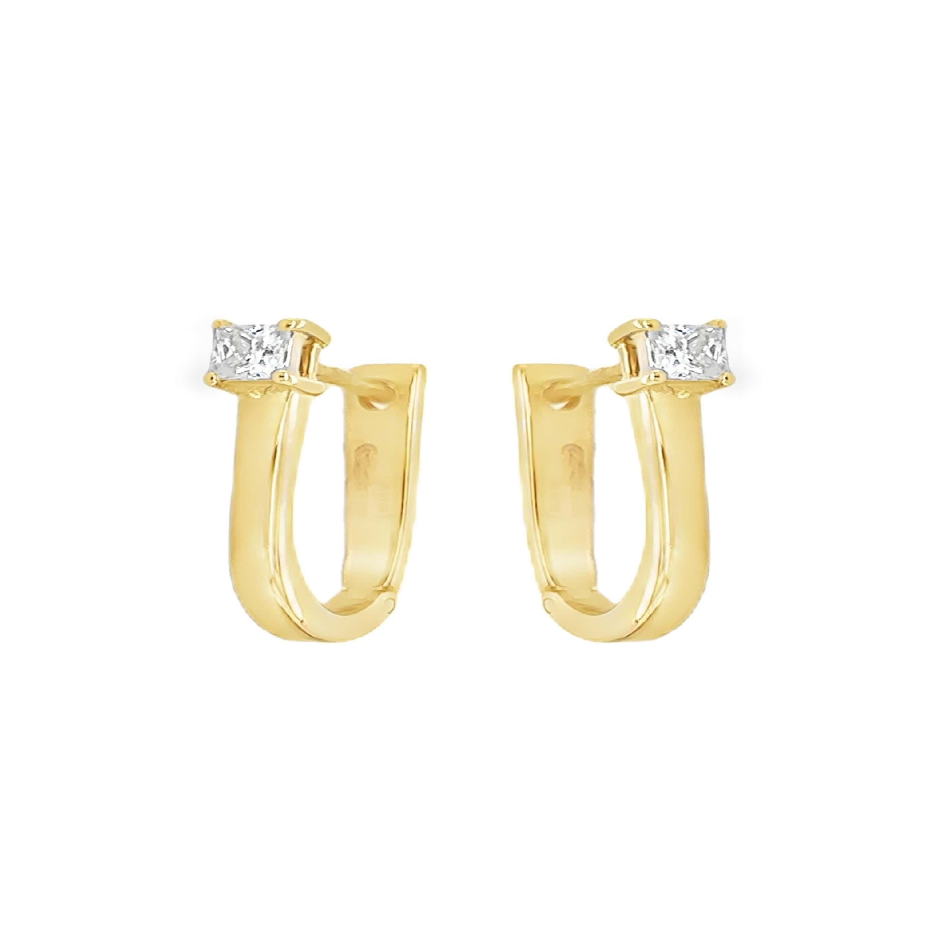 Elegance U-Bar Hoops