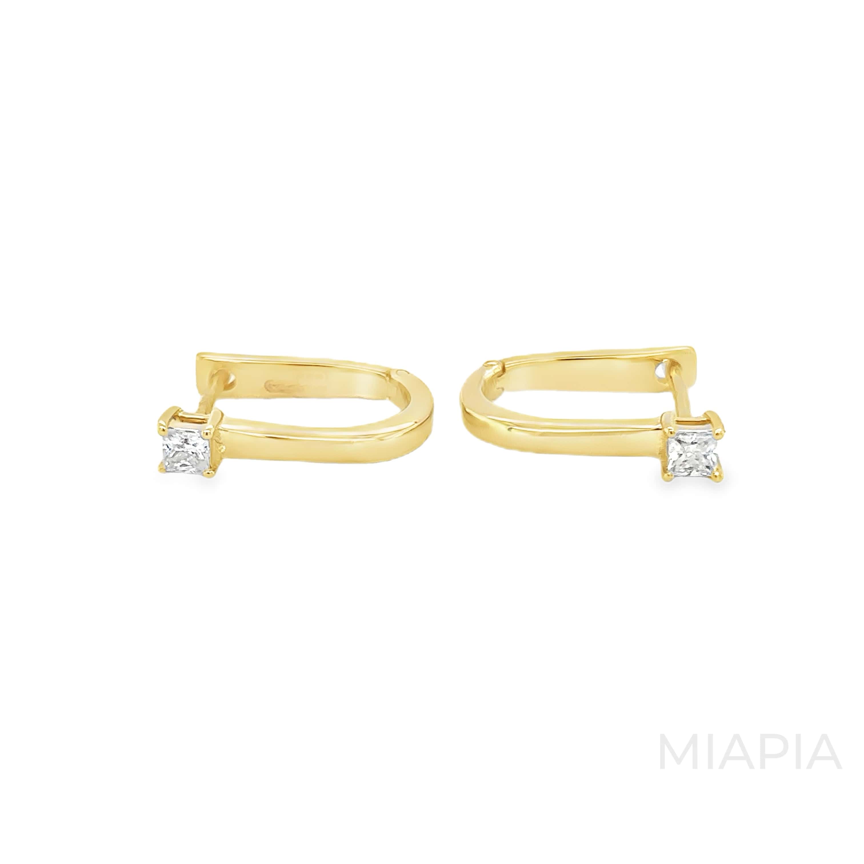 Elegance U-Bar Hoops