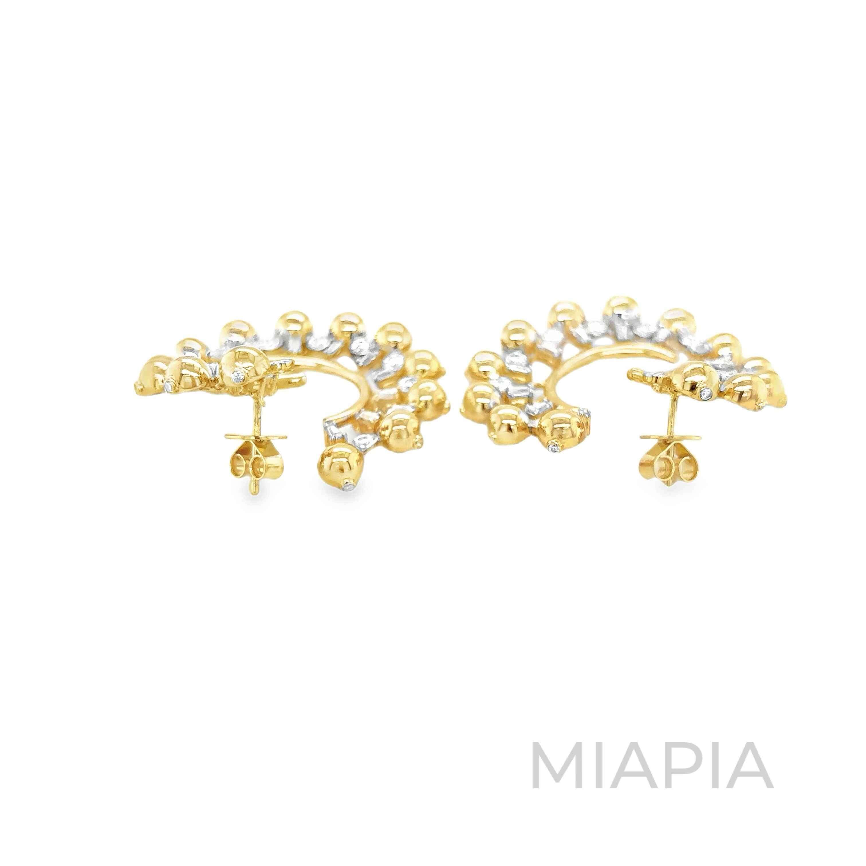 Celeste Fan Earrings