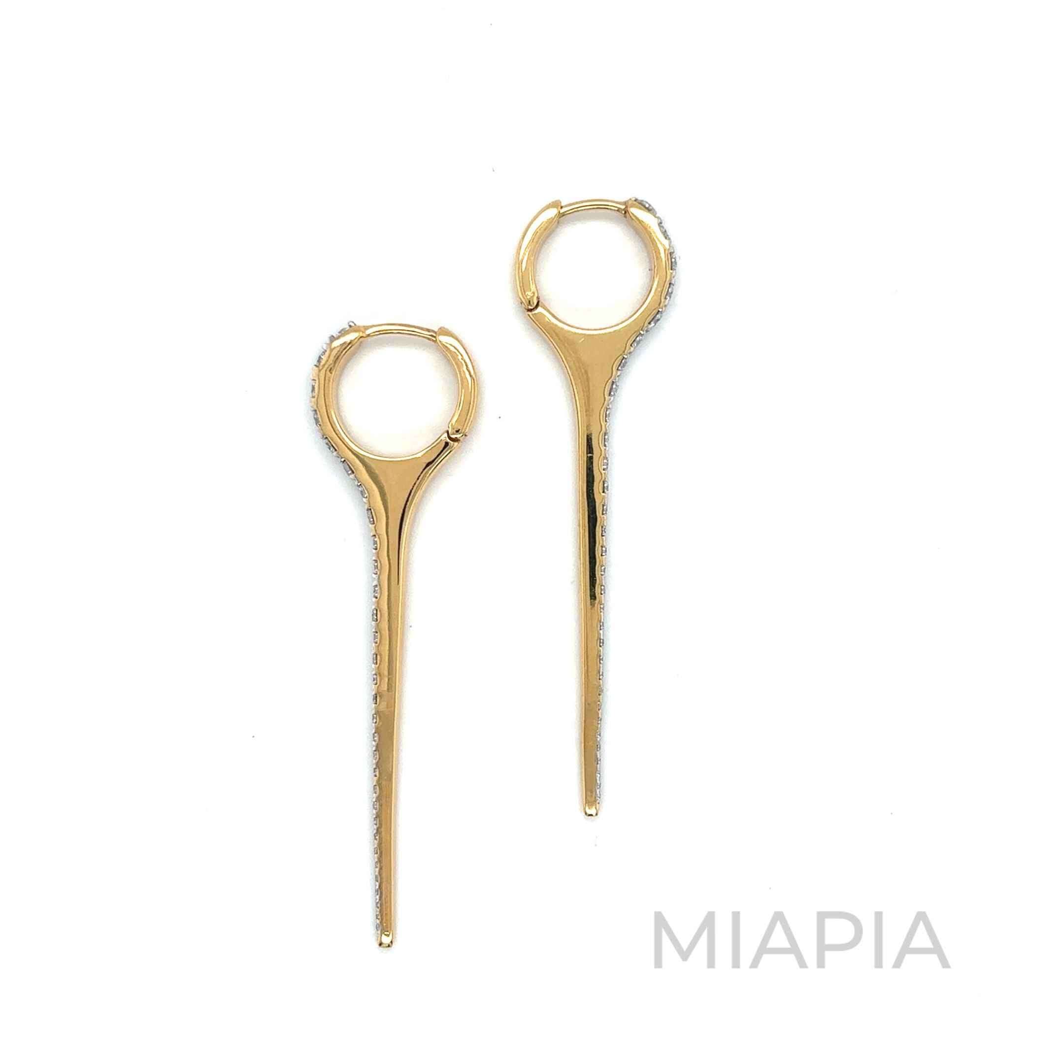 Sleek Streamline Earrings