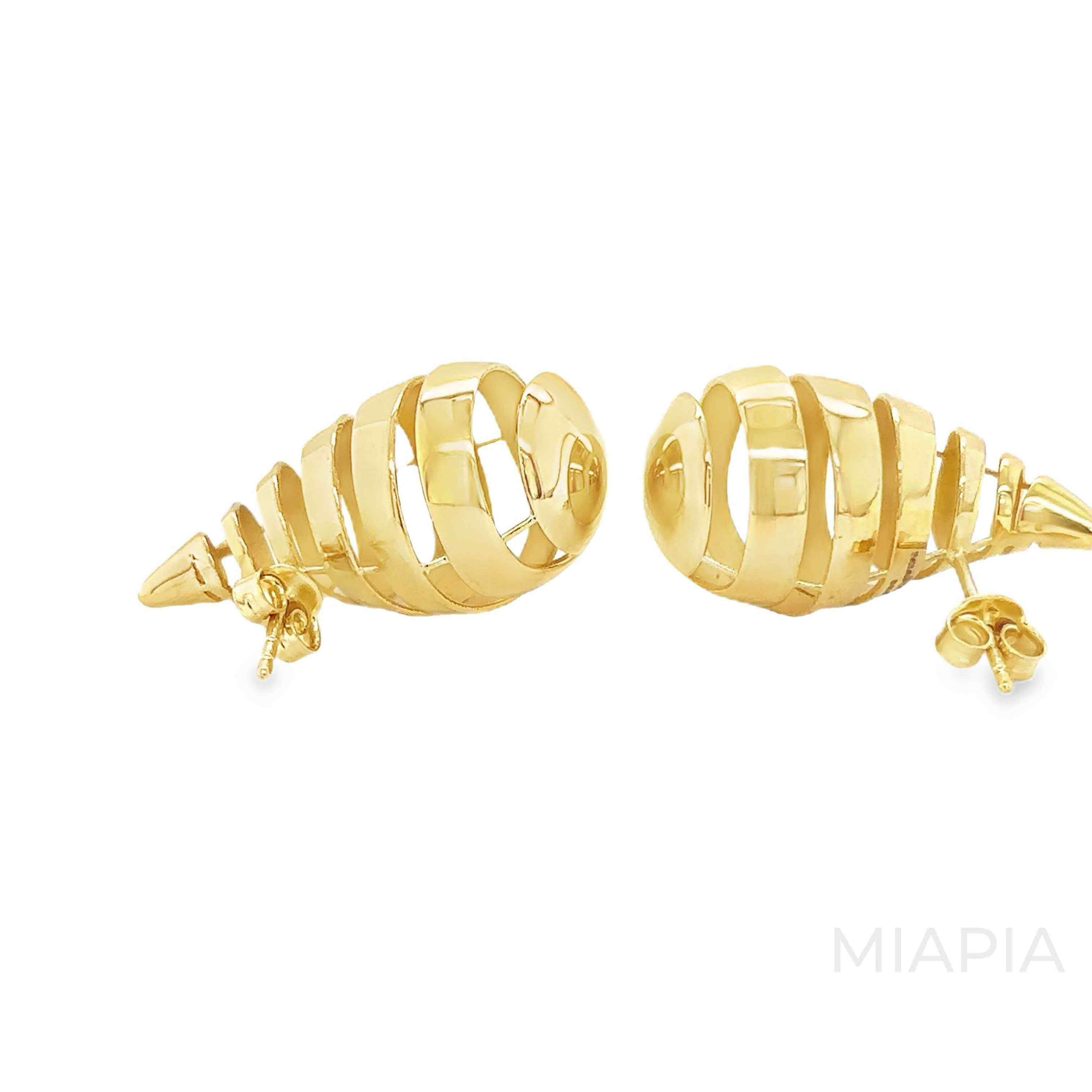 Whispering Drop Wrap Earrings