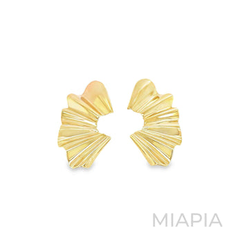 Soleil Ruffle Earrings