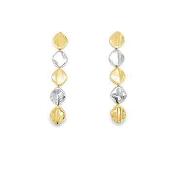 Dual Harmony Drop Earrings