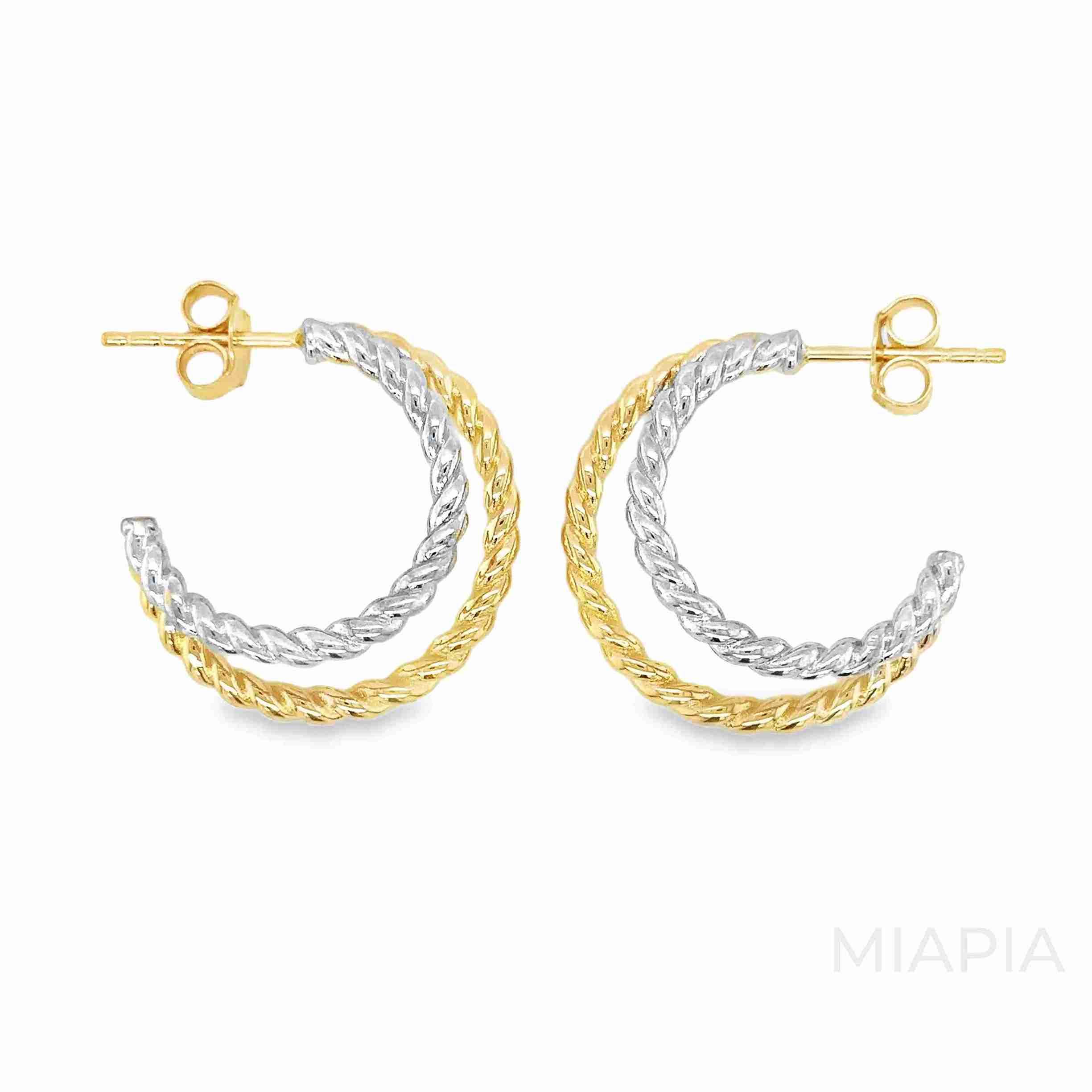 Twist Duo Hoops