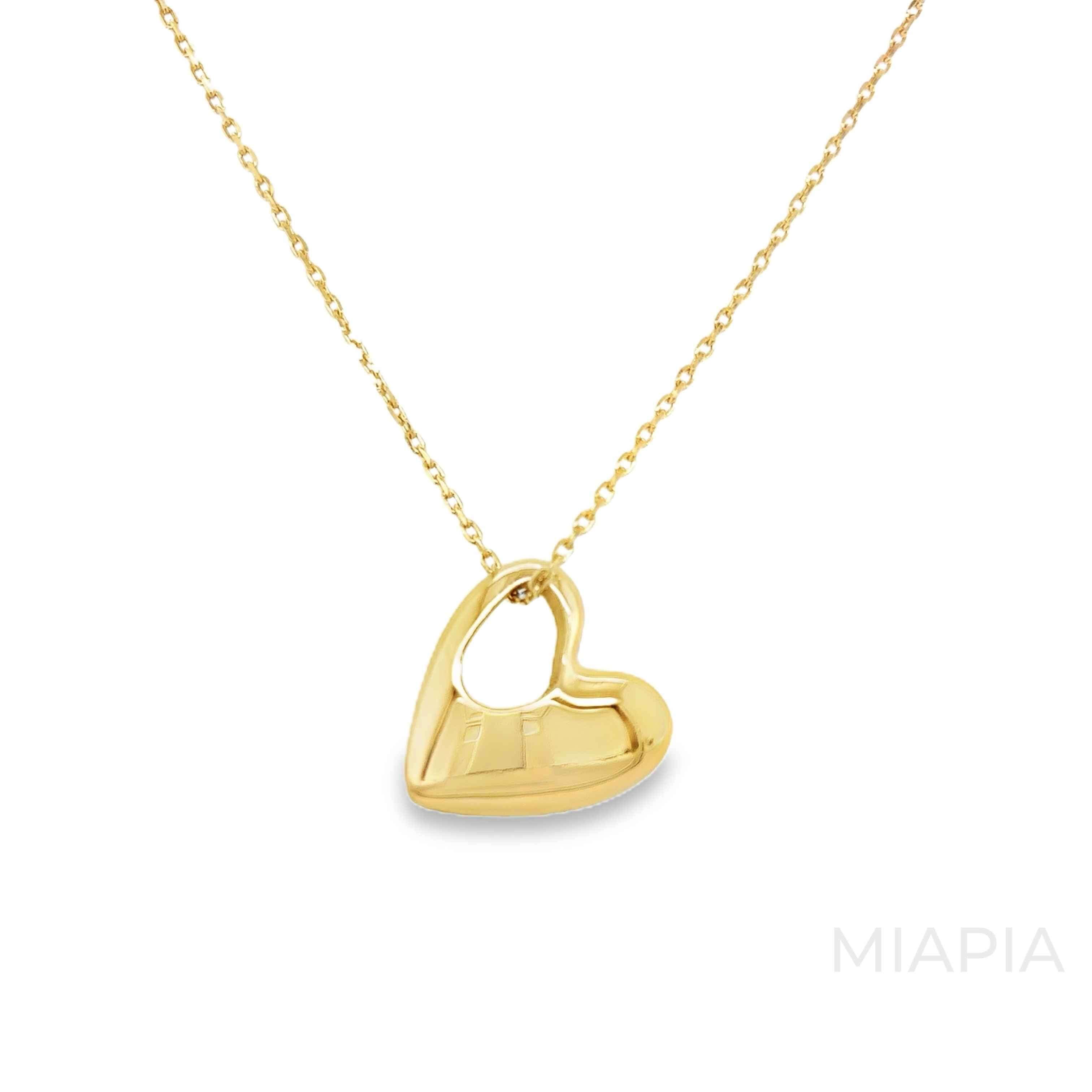 Modern Love Heart Pendant