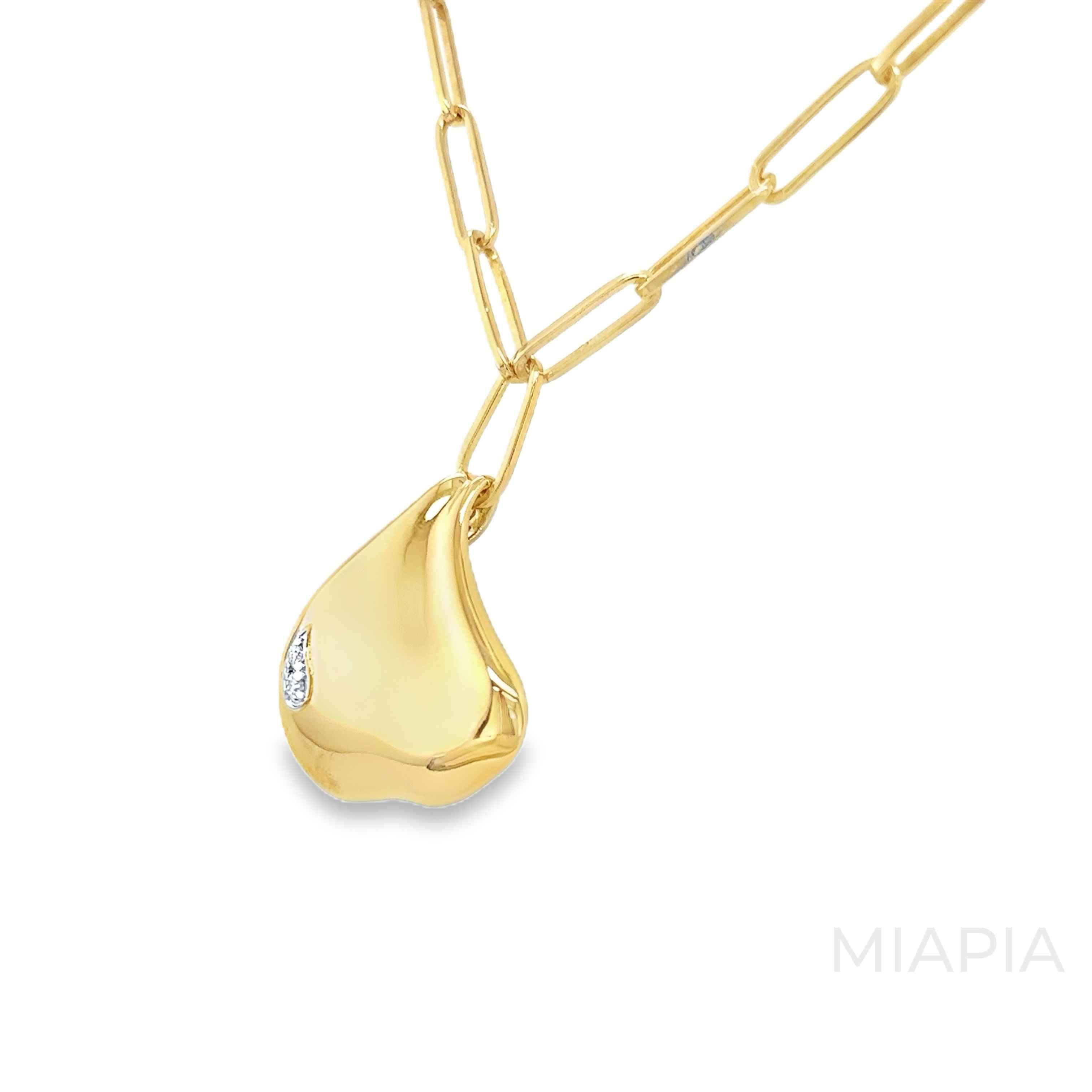 Honeyed Heart Pendant