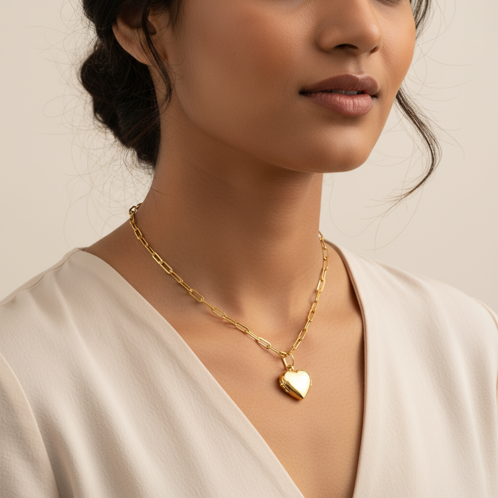 Eternal Love Heart Locket