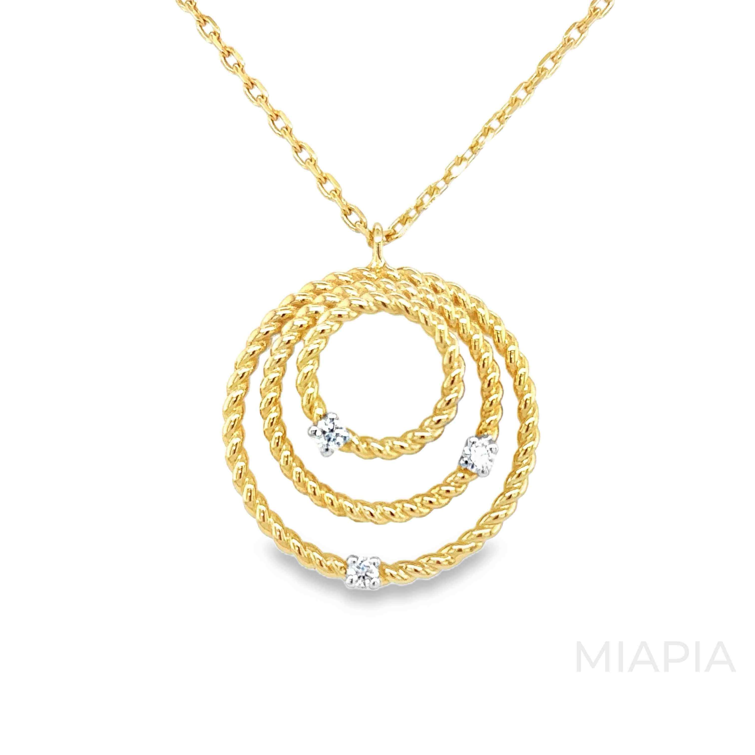 Golden Orbit Pendant