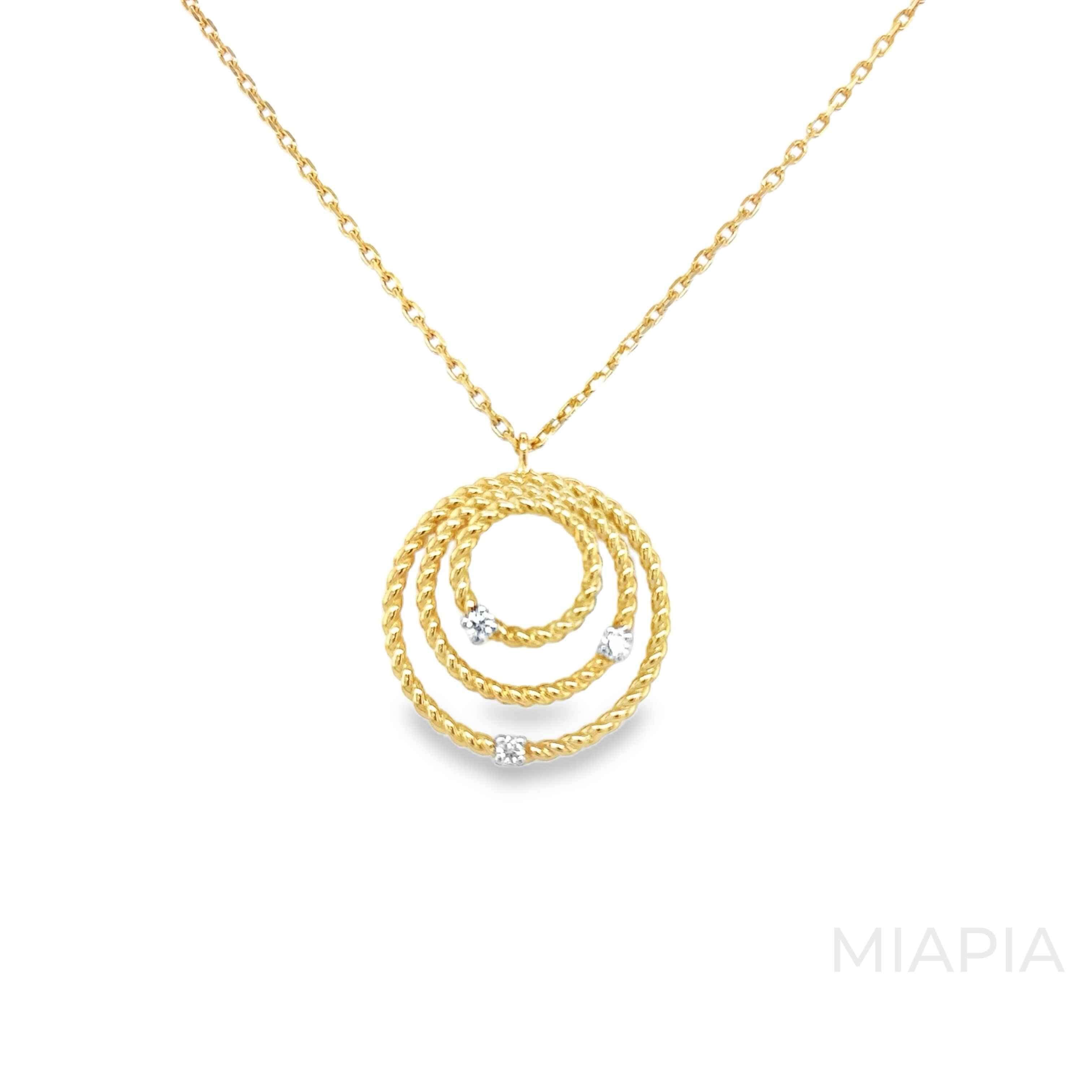 Golden Orbit Pendant