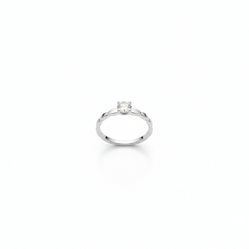 1/3 Carat Round Solitaire Ring
