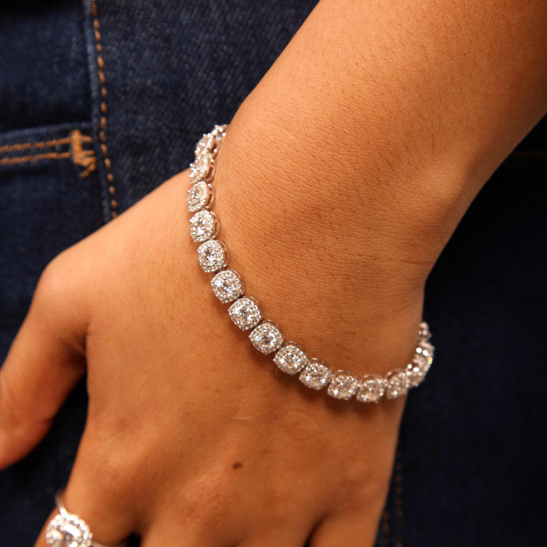 Radiant Cushion Bracelet