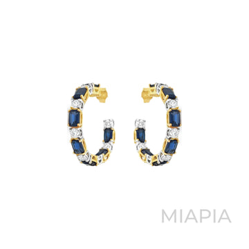 Saphire Enchant Hoops