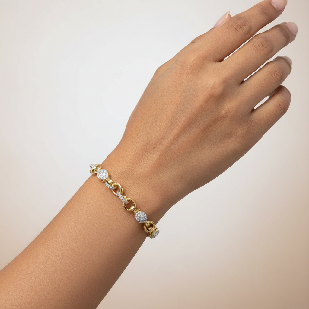 Luxe Link Charm Bracelet