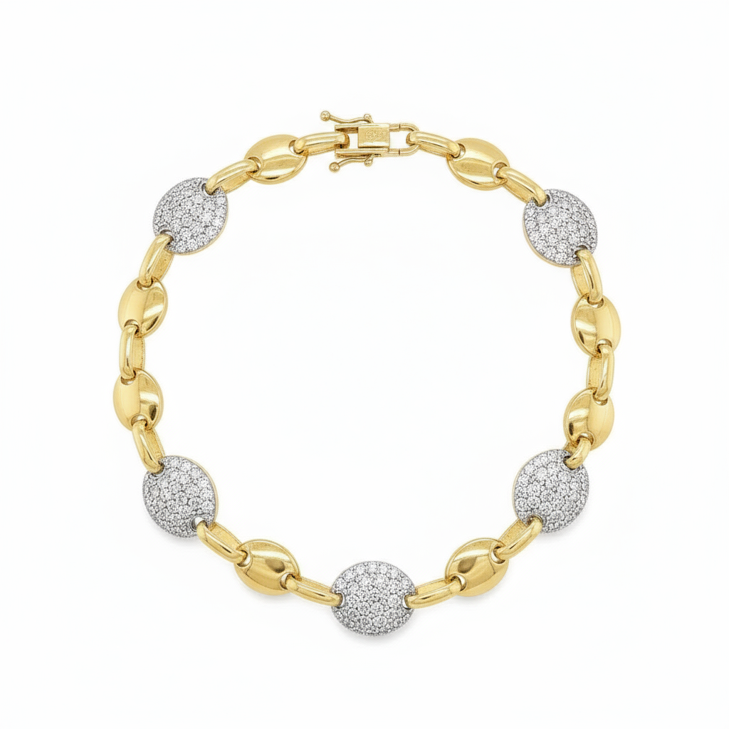 Sparkling Link Bracelet