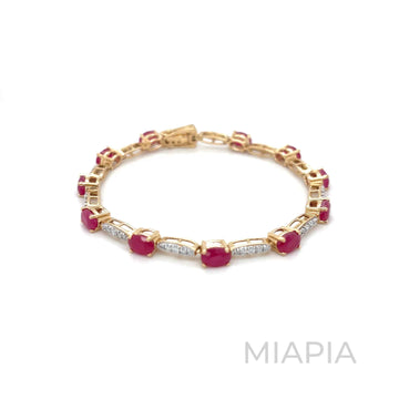 Ruby Radiance Bracelet