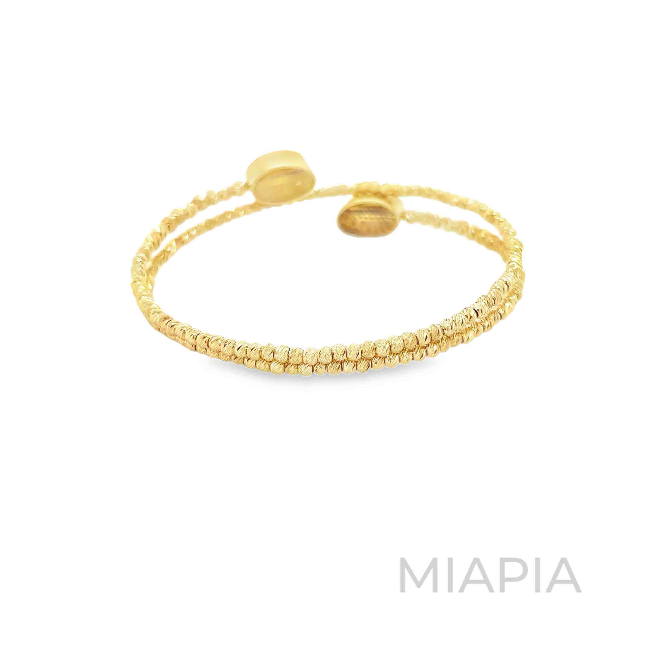 Oval Glow Snap & Swirl Bracelet