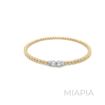 Bubble Snap and Swirl Bracelet