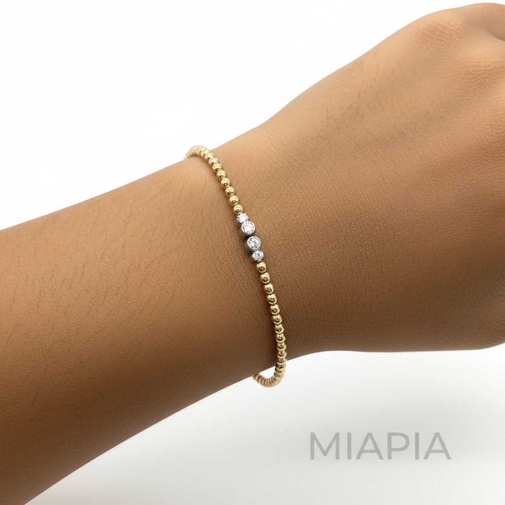 Bubble Snap and Swirl Bracelet