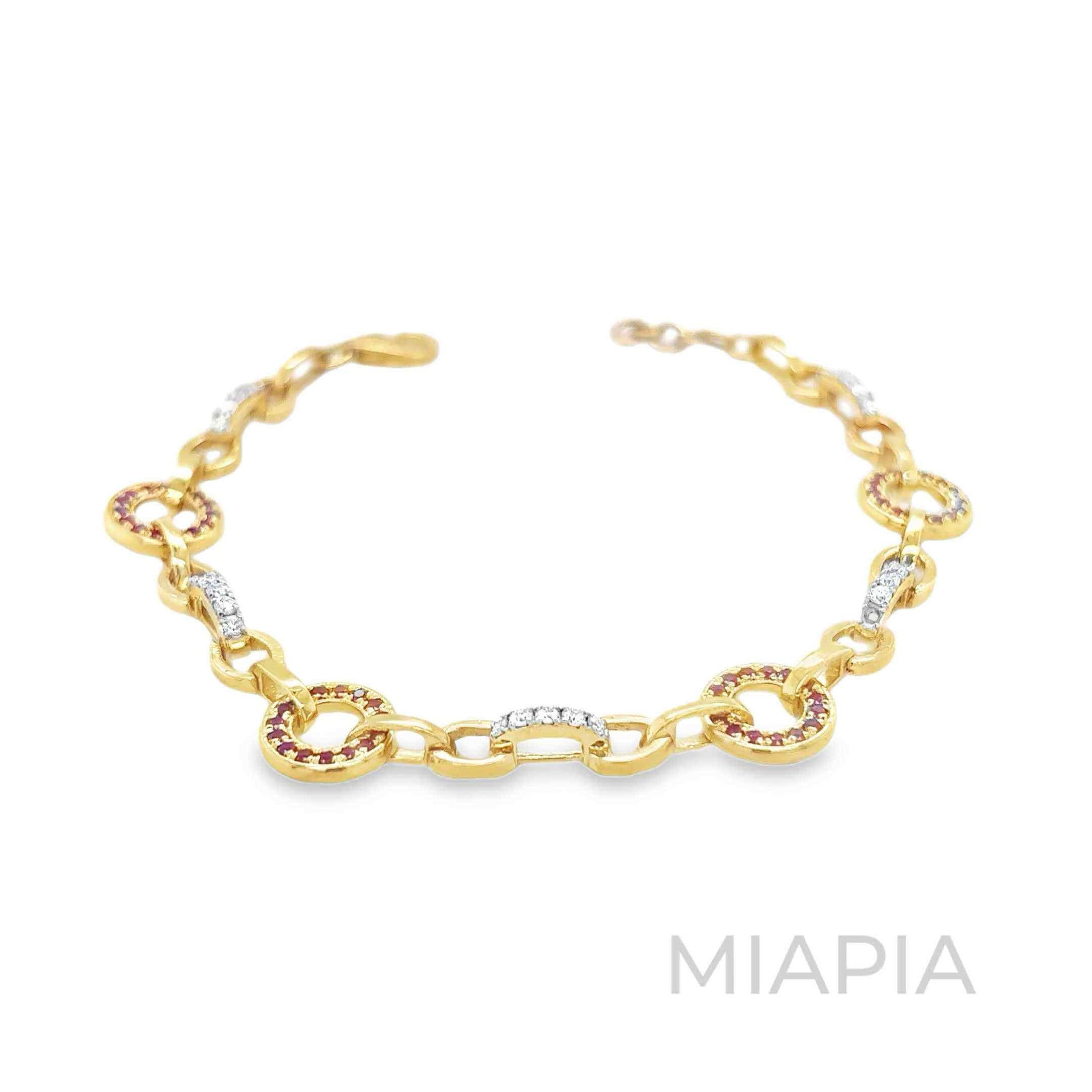 Vibrant Links Bracelet