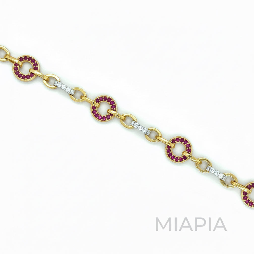 Vibrant Links Bracelet