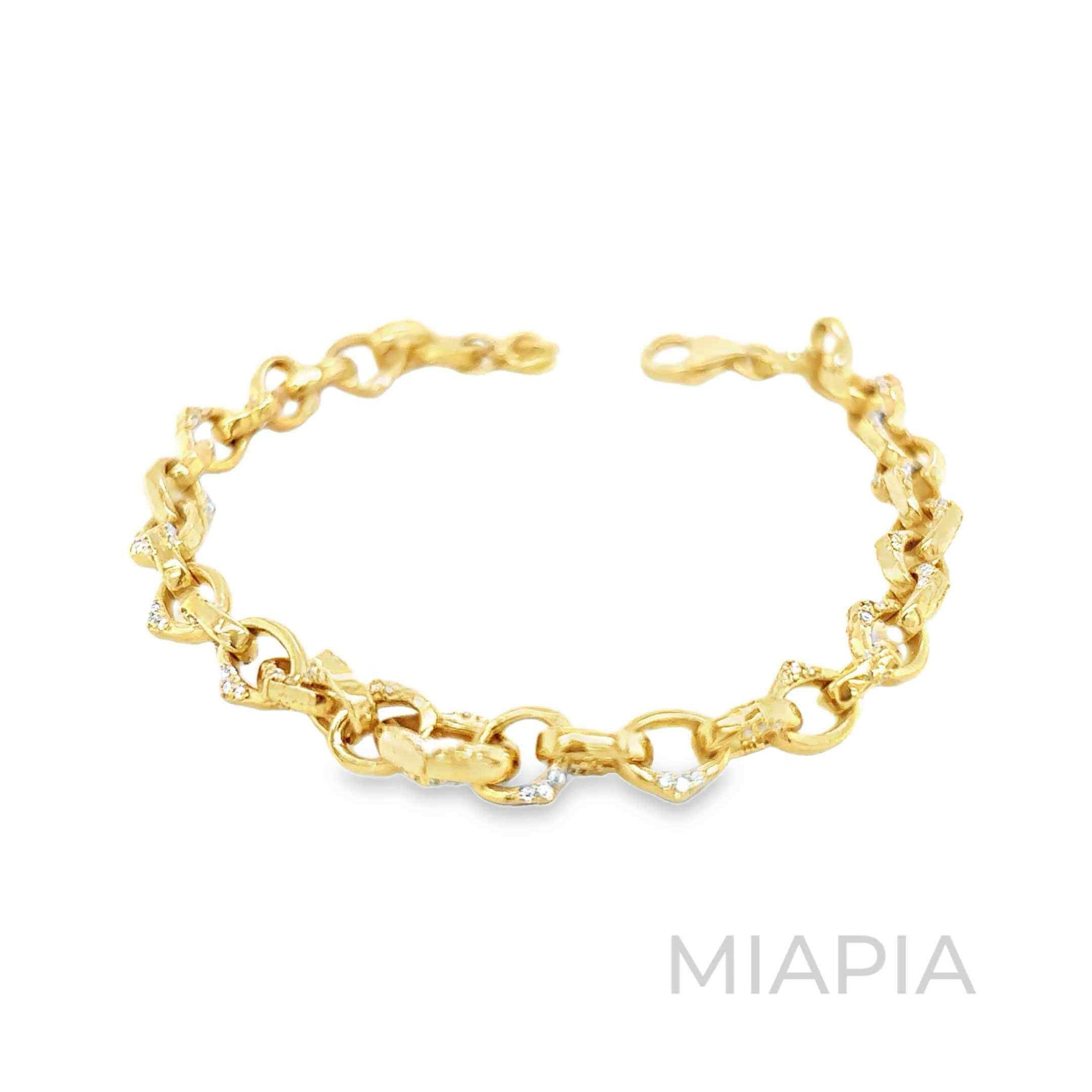 Golden Interlace Bracelet