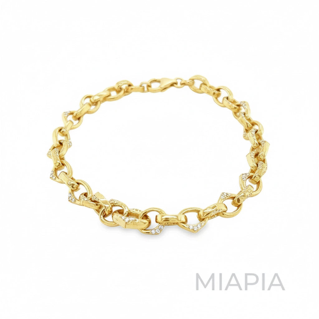 Golden Interlace Bracelet