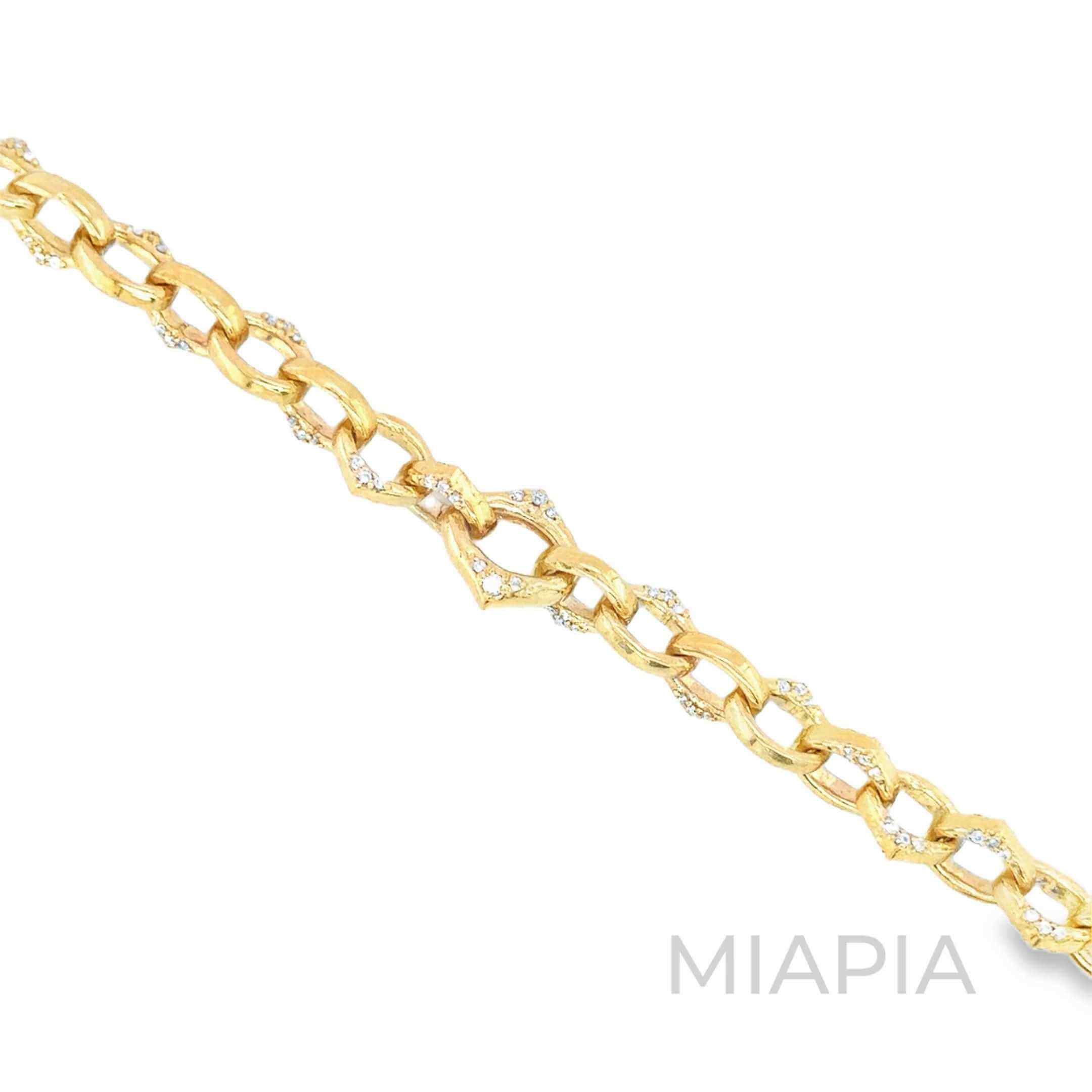 Golden Interlace Bracelet