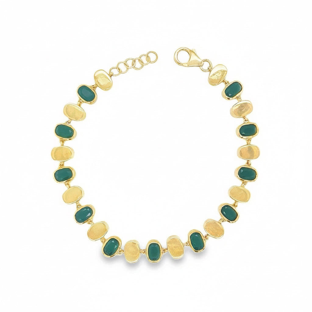 Emerald Allure Bracelet