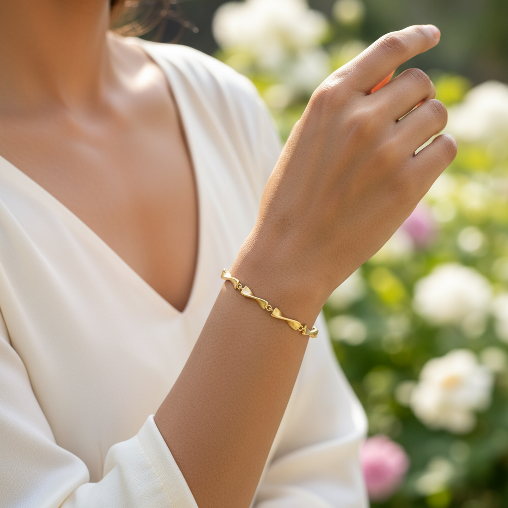 Flowing Links Bracelet