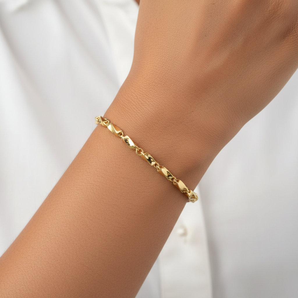 Ribbon Twist Bracelet