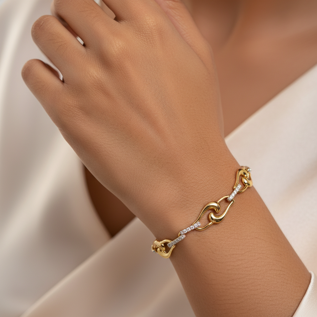Intertwined Elegance Bracelet