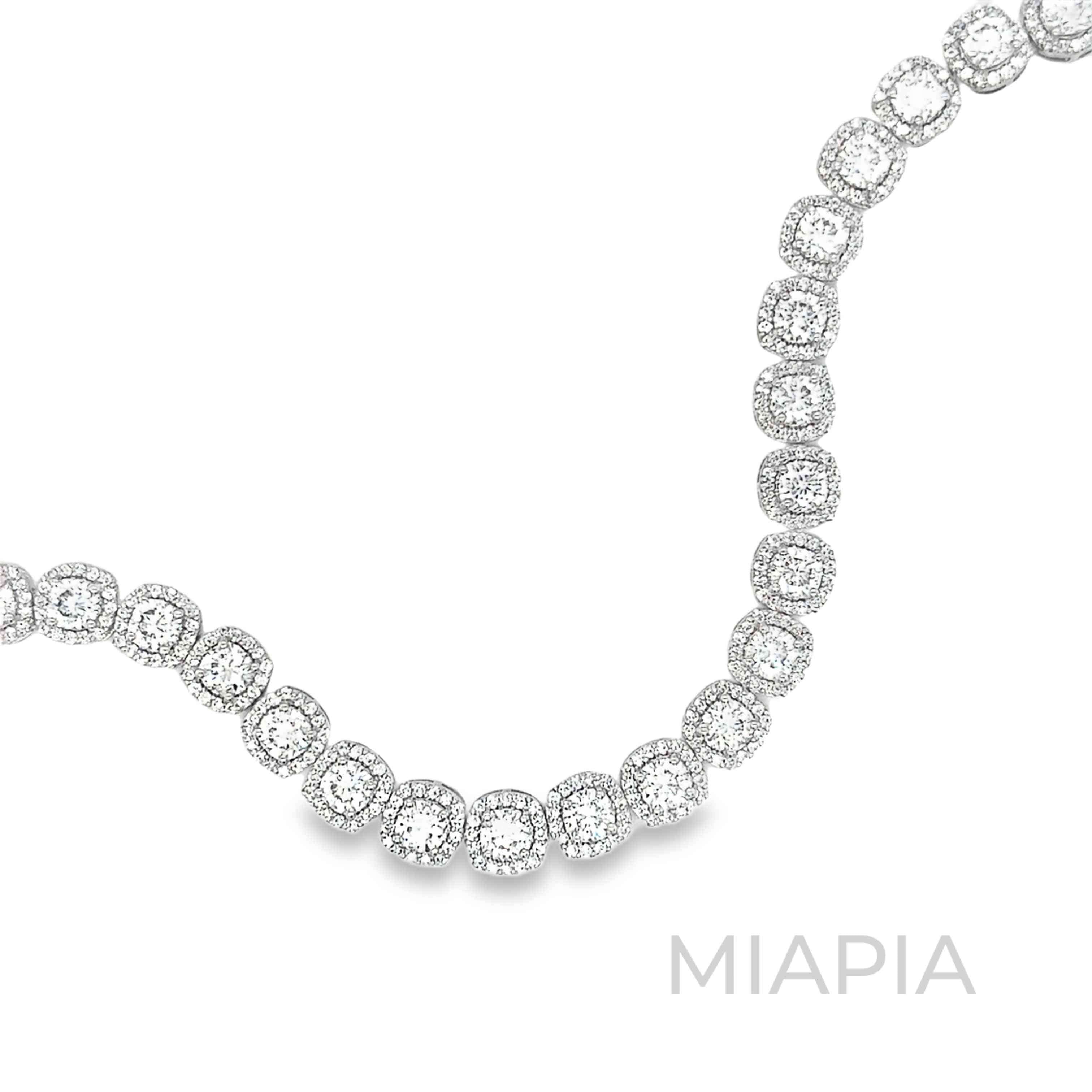 Radiant Cushion Bracelet