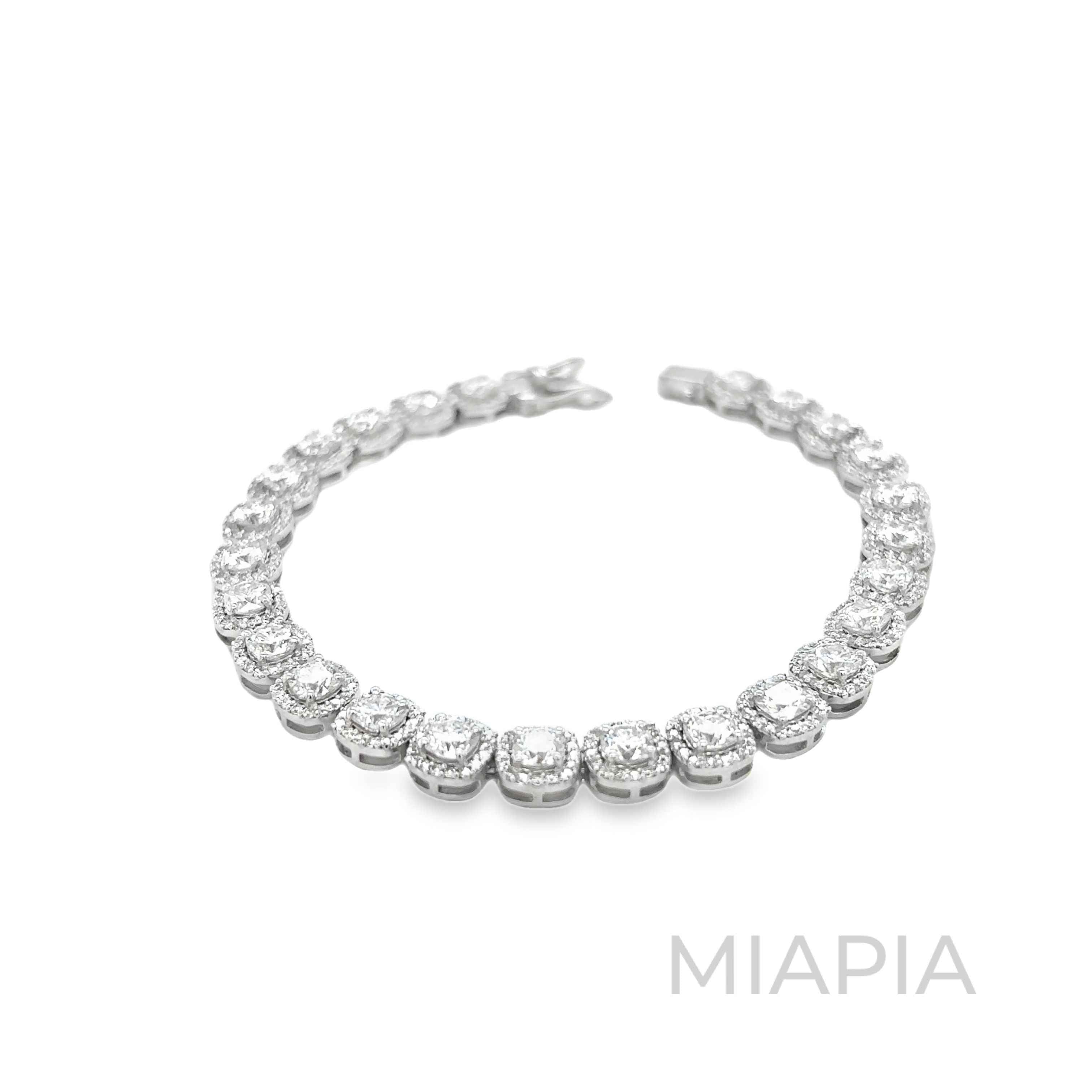 Radiant Cushion Bracelet