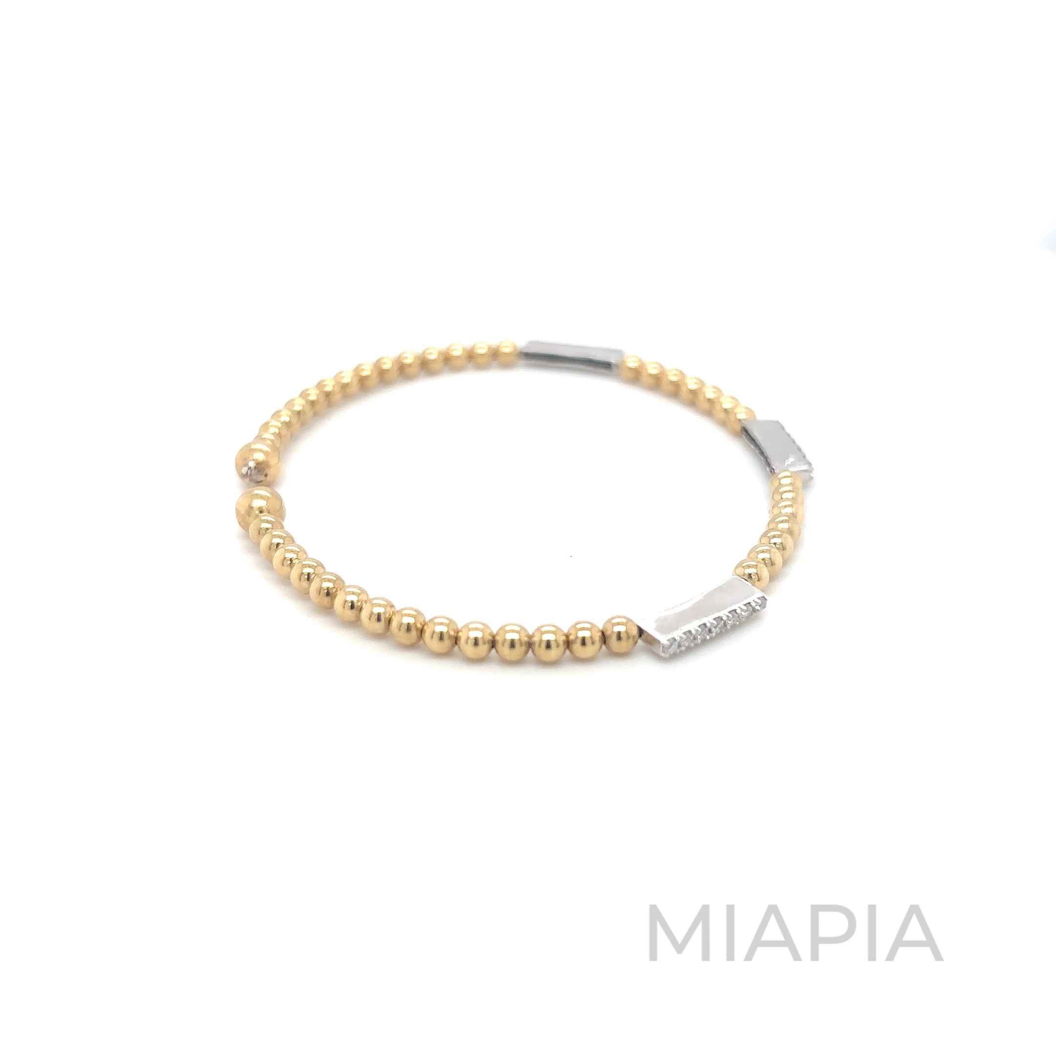 Trinity Snap and Swirl Bracelet