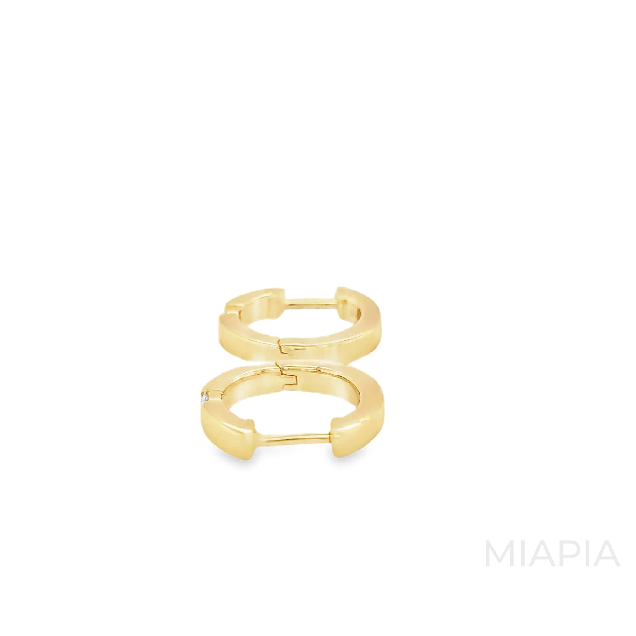 Classic Moissanite Hoop/Huggies