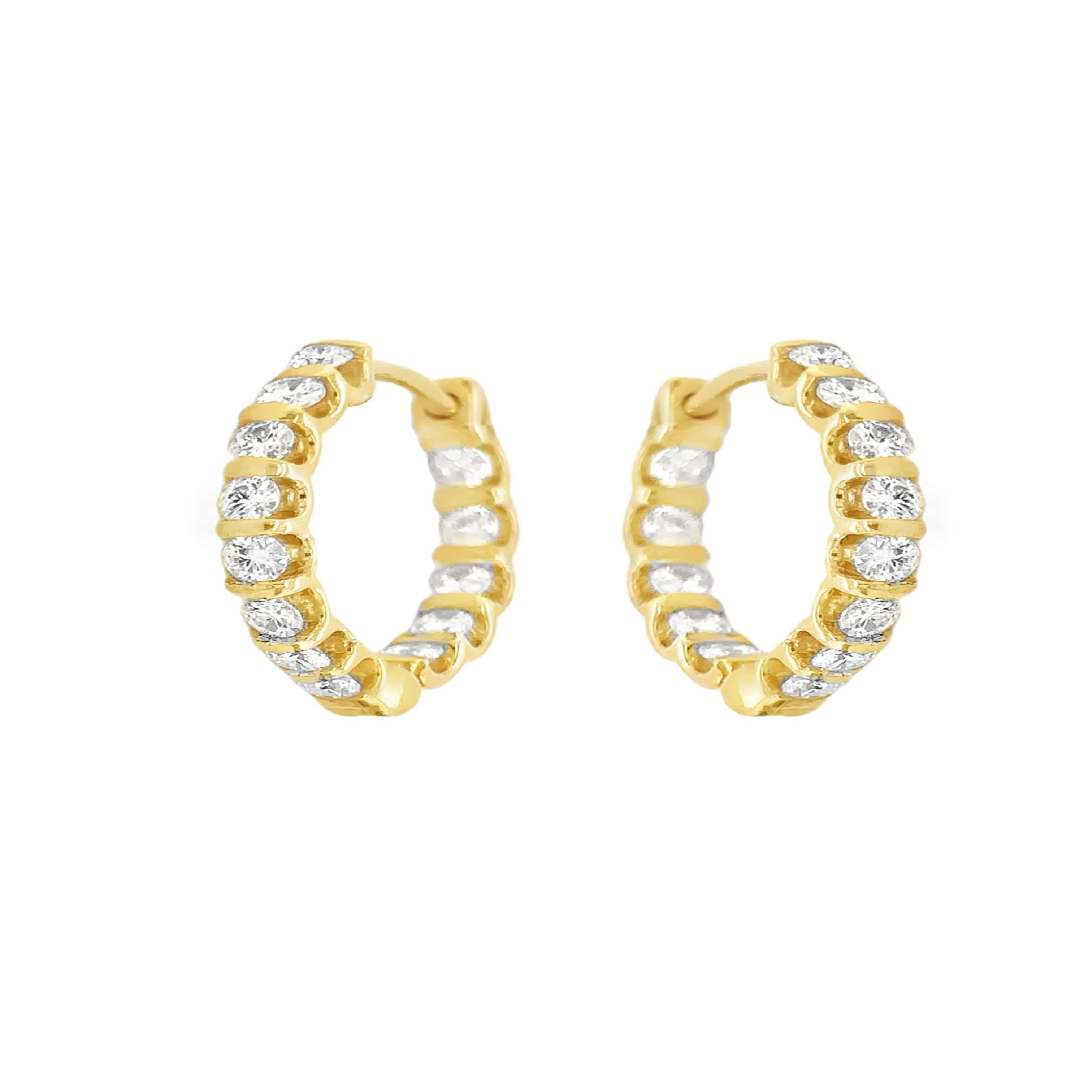 Eternal Radiance Hoops