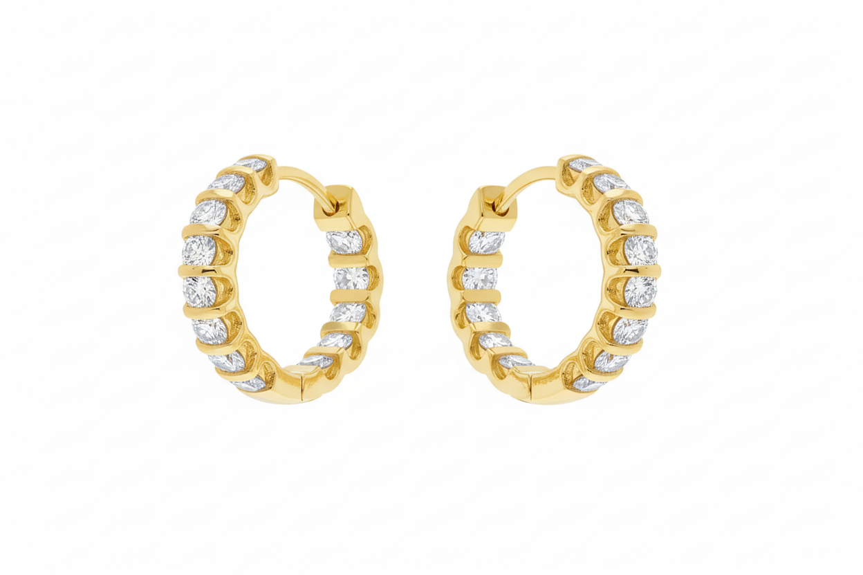 Eternal Radiance Hoops