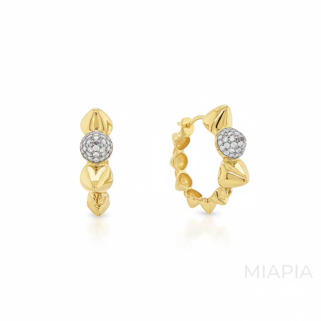 Conic Elegance Hoops