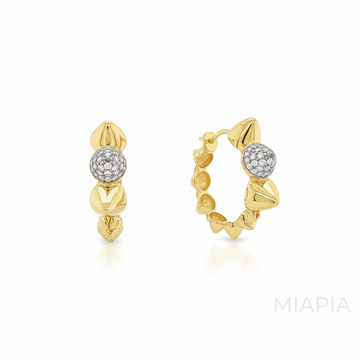 Conic Elegance Hoops