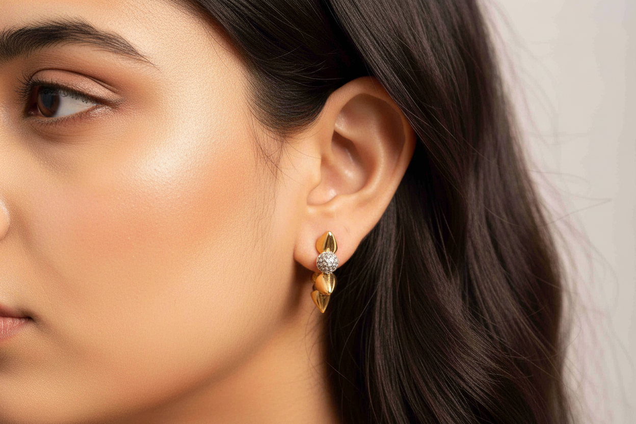 Conic Elegance Hoops