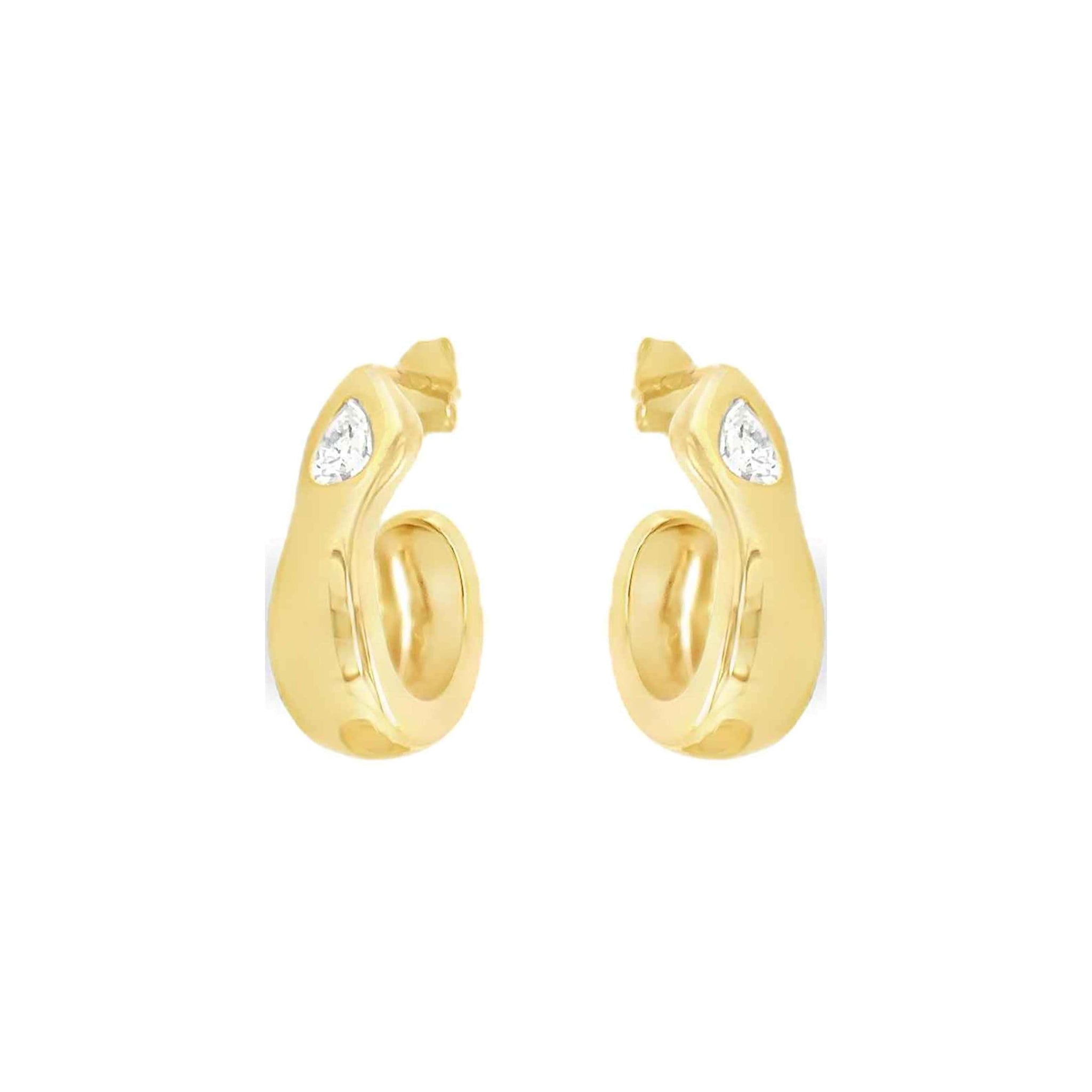 Swirl Embrace Hoops