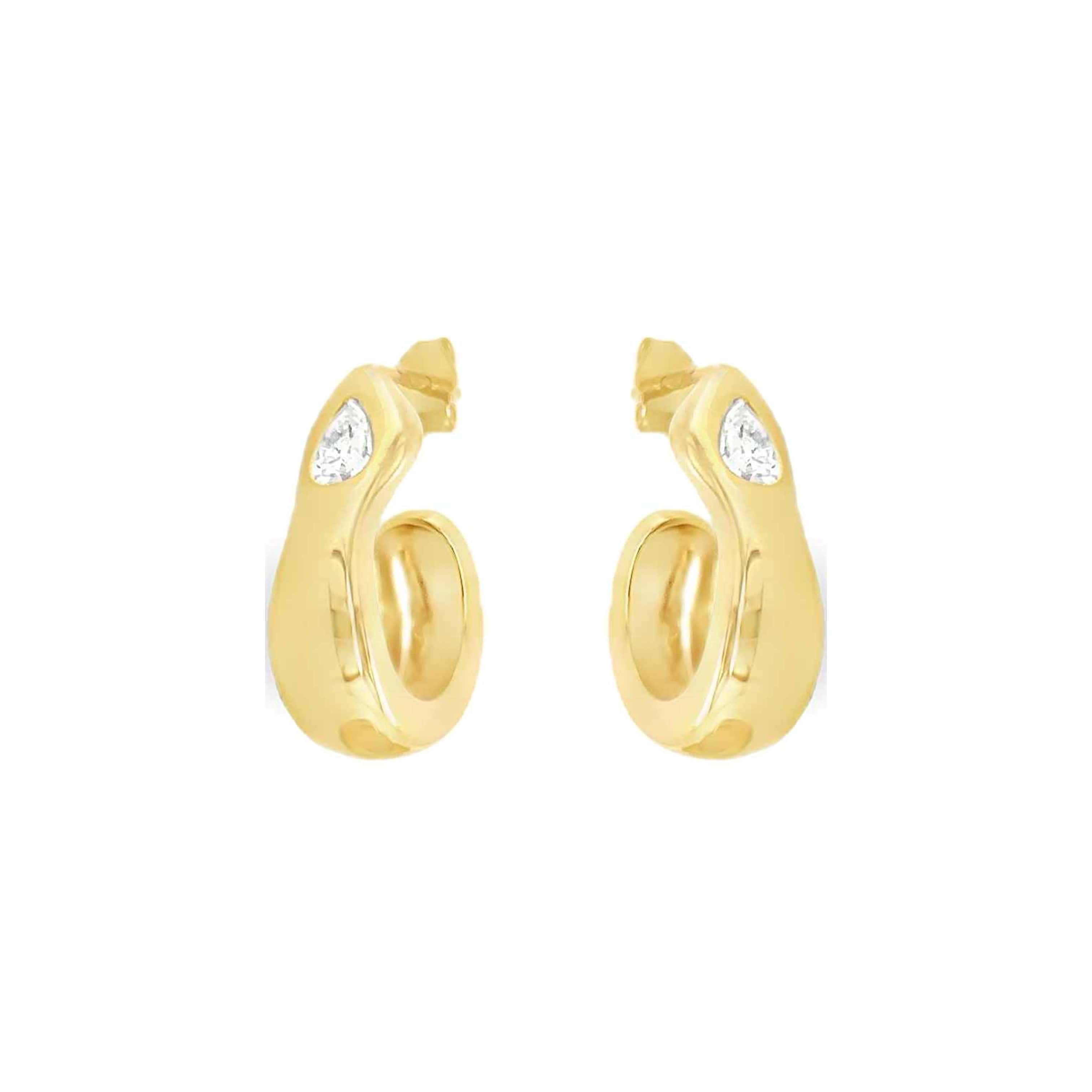 Swirl Embrace Hoops