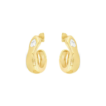 Swirl Embrace Hoops