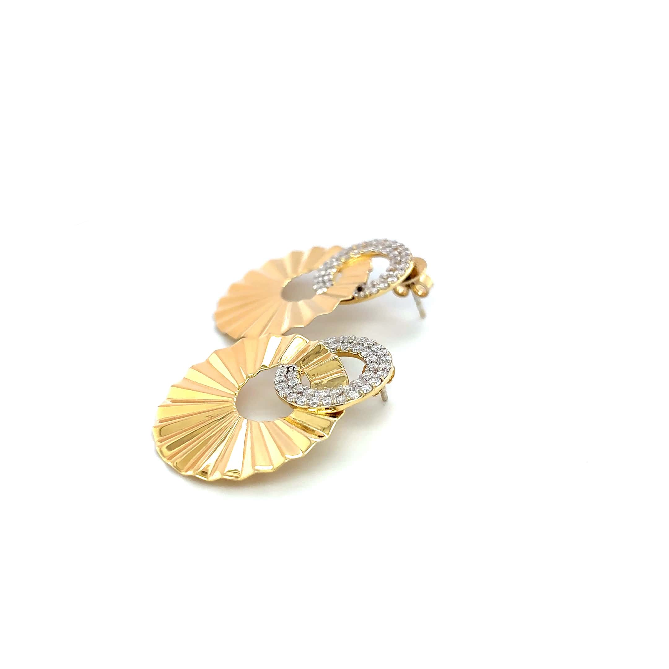 Radiant Halo Statement Earrings