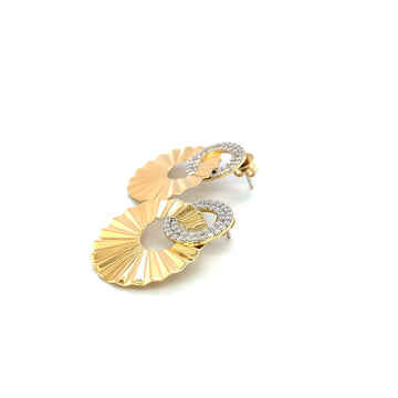 Radiant Halo Statement Earrings